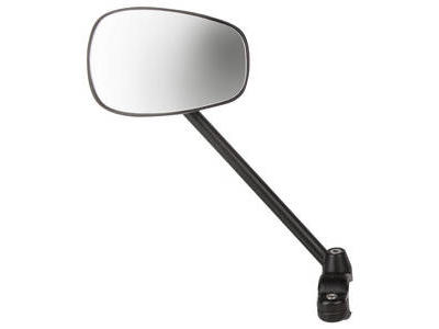 M-Wave Spy Base - Cykelspejl - Til styrmontering - H/V universel - 360° justerbar - Sort -