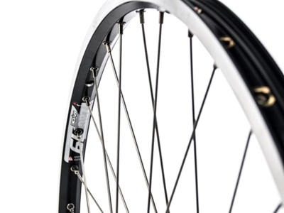 Connect Citybike Baghjul - 26x1,75 - 7 Speed -  Ryde ZAC2000 fælg - Sort/Sølv