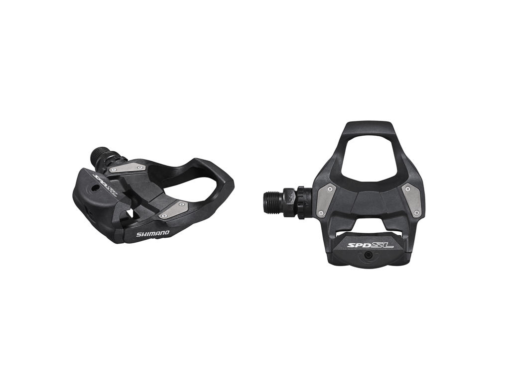 Shimano - Pedaler PD-RS500 SPD-SL - Sort - Inklusive klamper