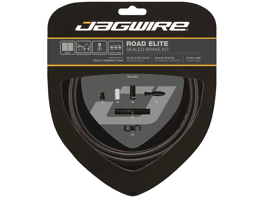 Jagwire Elite Forseglet bremse kabelsæt race Matsort