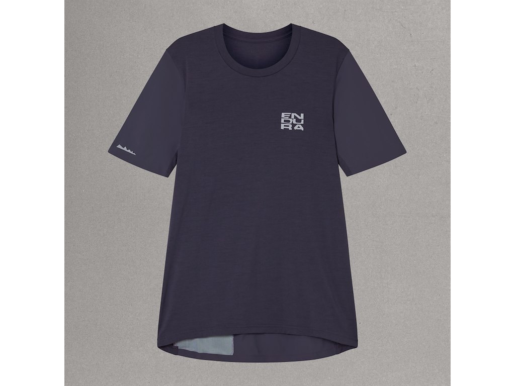 Endura Alltrack Ride Jersey - Korte ærmer - Herre - Carbon Grey - Str. S