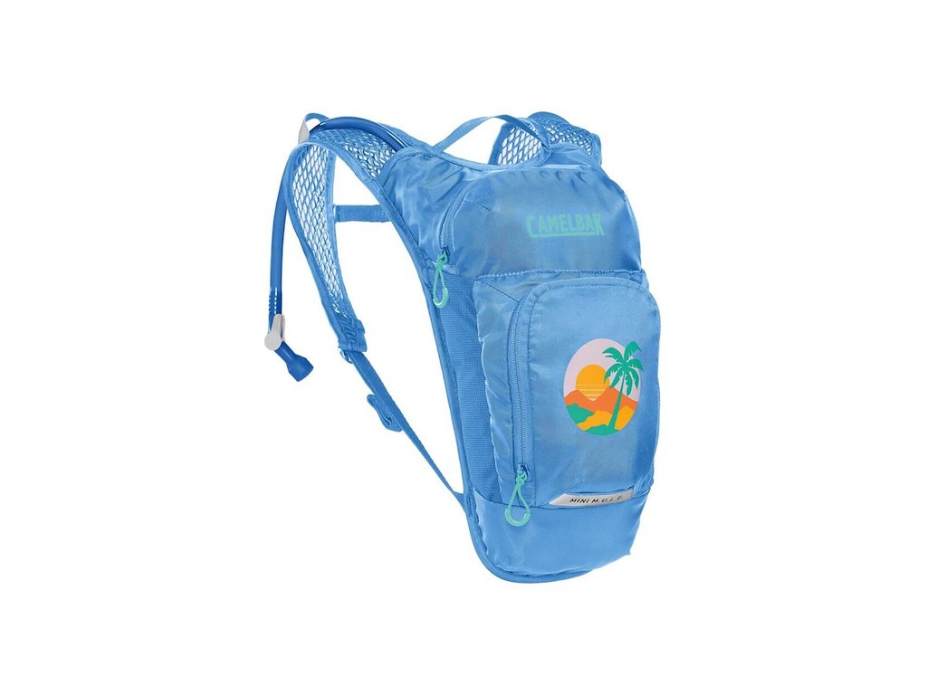 Camelbak Mini M.U.L.E. - Rygsæk 3L med 1,5 L vandreservoir - Blue Palm