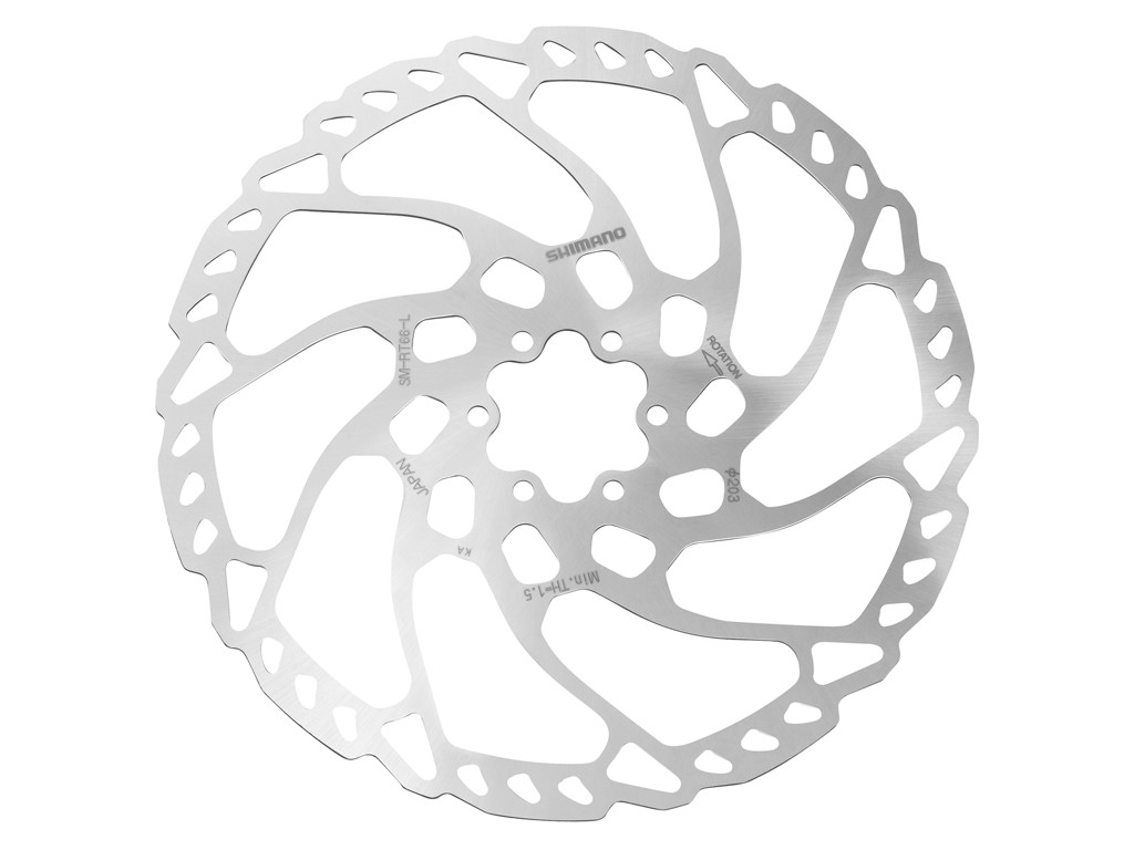 Shimano LX/Deore - Rotor for skivebremser 203mm 6 bolt