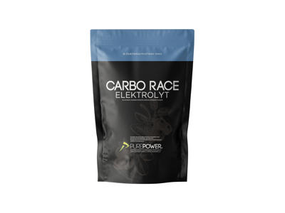 PurePower Carbo Race - Elektrolyt energidrik - Blåbær - 1,0 kg 