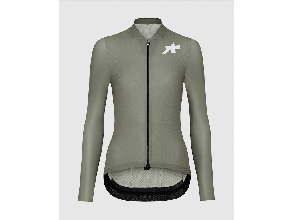 Assos UMA GT EVO Long Sleeve Jersey S11 - Cykeltrøje - Dame - Edge Green - Str. 2XL