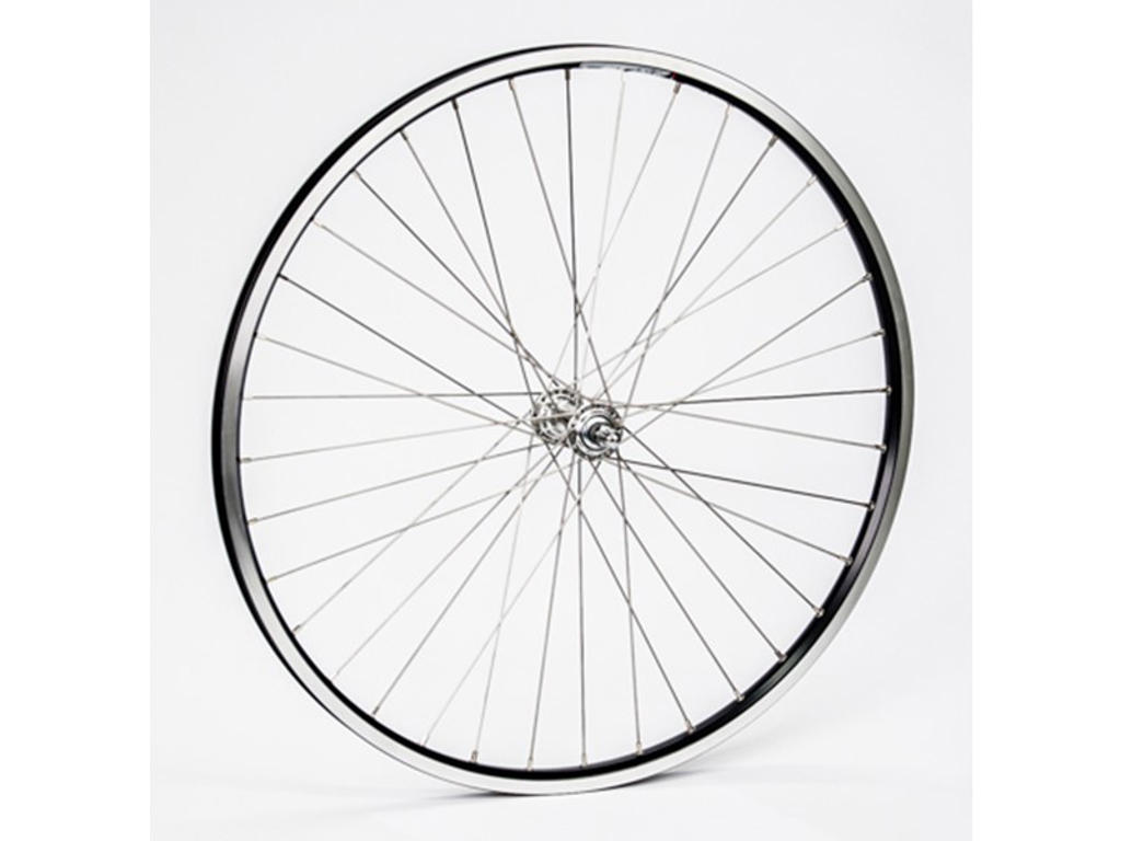 Connect Citybike Forhjul - 26x1,75 -  Ryde ZAC2000 fælg - Sort/Sølv