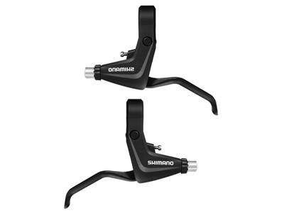 Shimano Alivio Bremsegreb sæt sort - 2-finger til V-Bremser