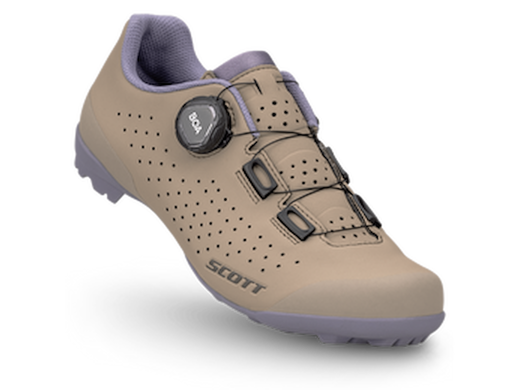 SCOTT Gravel Pro - Cykelsko - Dame - Beige/Pink - Str. 36.0