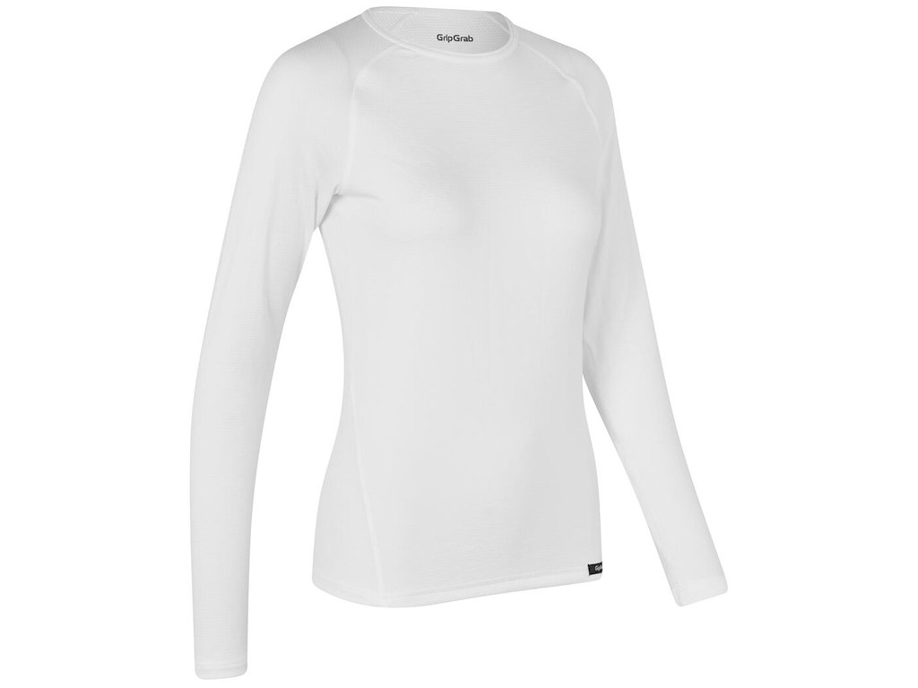 GripGrab Ride Thermal langærmet base layer hvid dame