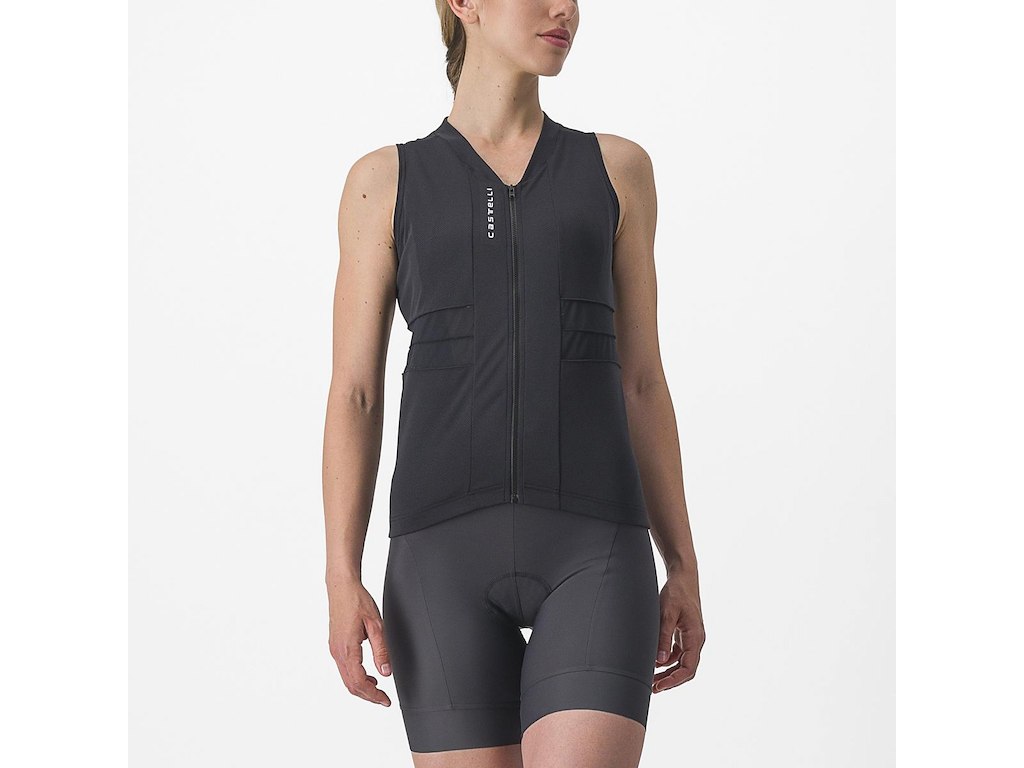 Castelli Anima 4 Cykeltrøje uden ærmer Dame