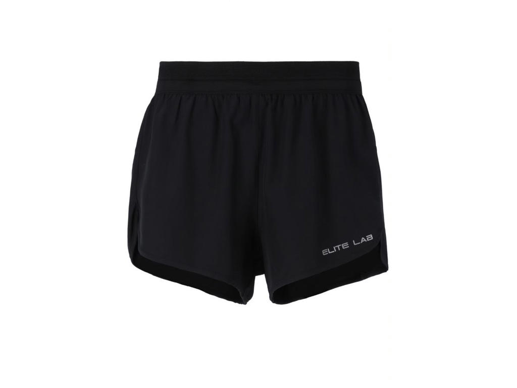 Elite Lab Run  - Shorts - Letvægt - 2-i-1 - Dame - Sort -  Str. 34