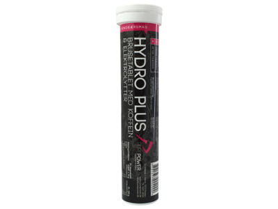 PurePower Hydro Plus - Hindbær - Koffein tabs - 1x20 stk