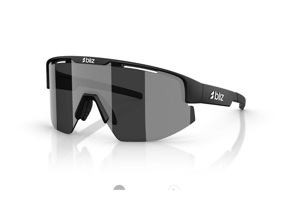 Bliz Matrix - Cykelbriller - Matsort/Smoke/Silver Mirror