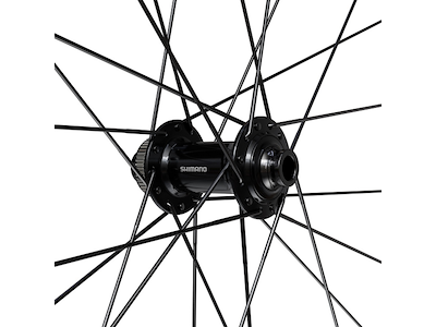 Shimano GRX forhjul 700c Gravel model WH-RX180 - 100x12mm E-Thru aksel - Skivebremser - Tubeless