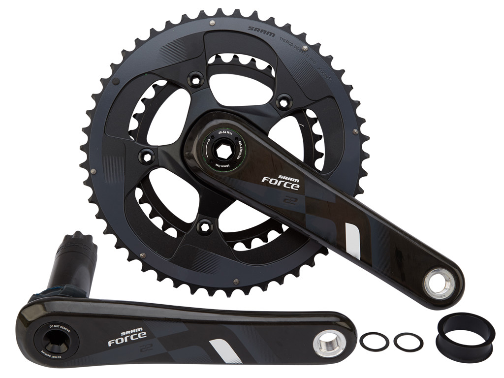 Sram Force 22 Compact - Kranksæt 50-34 tands - BB30