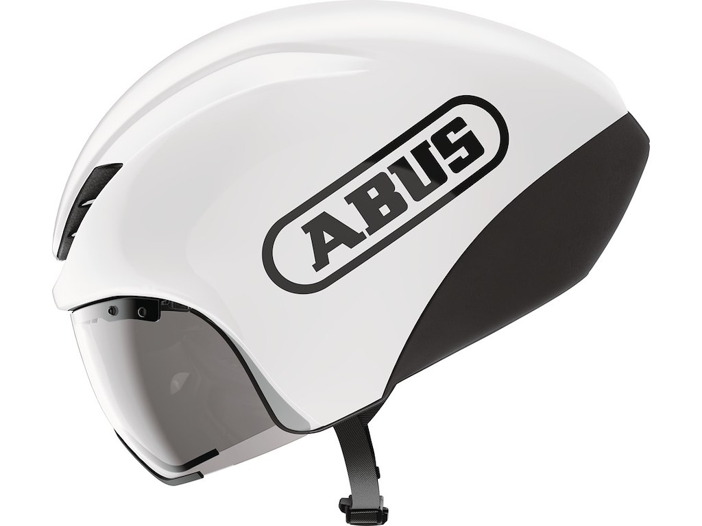 Abus Gamechanger TT 1.1 - Shiny White - 54-58 cm