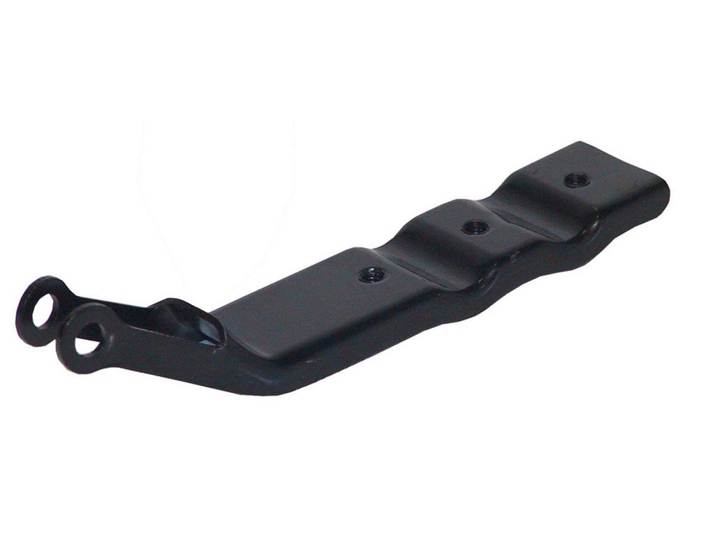 Lygteholder til montering ved kurv bøjle