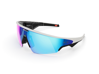 Oakley Meta Vanguard - Cykelbriller - Prizm Sapphire Gloss white