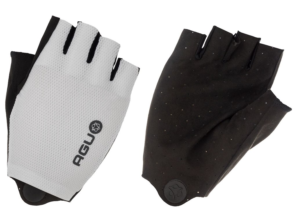 AGU High Summer Gloves - Cykelhandsker - Korte fingre - Hvid - Str. S
