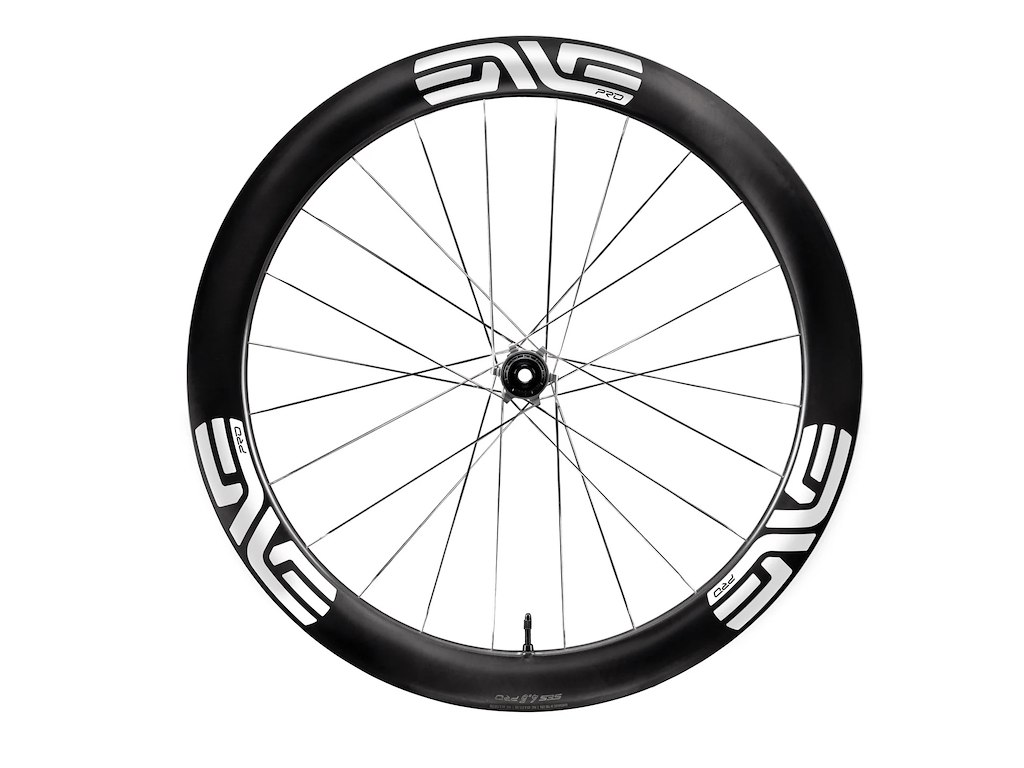 ENVE SES 4.5 Pro baghjul Race 700c XDR Body Center Lock disc og E-Thru 12 x 142mm med hvide stickers