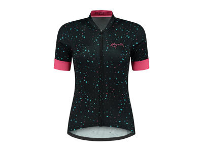 Rogelli Terrazzo - Cykelbluse - Dame - Korte ærmer - Blå/Pink