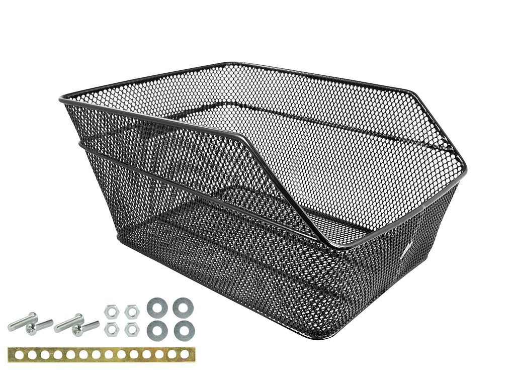 FORCE Cykelkurv til Bagagebære - Small - Sort FORCE Cykelkurv til Bagagebære - Small - Sort