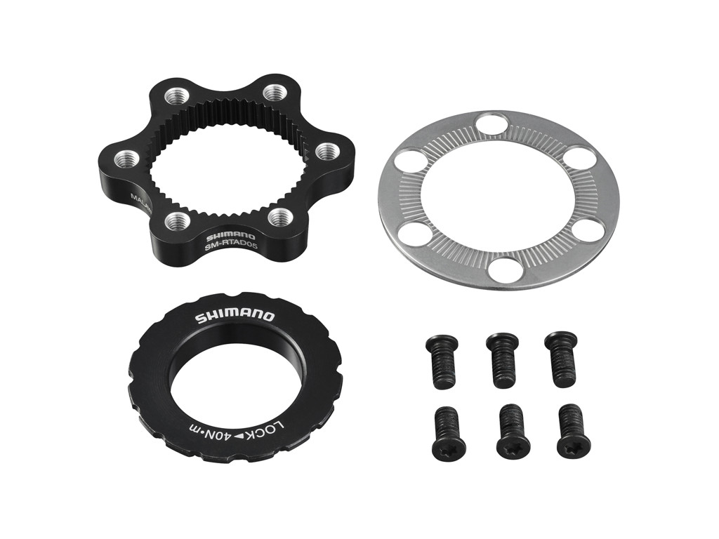 Shimano Adapter fra center lock til 6 bolt bremseskiver