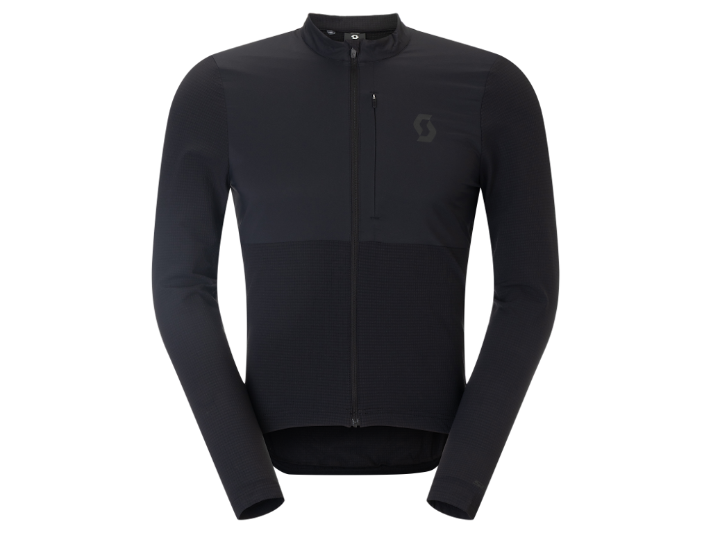 SCOTT Endurance Warm - Cykeltrøje - Lange ærmer - Herre - Sort - Str. 2XL SCOTT Endurance Warm - Cykeltrøje - Lange ærmer - Herre - Sort - Str. 2XL