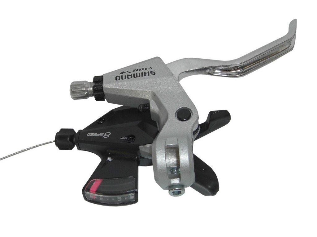 Shimano Altus Skifte- og bremsegreb 8-speed Sølv