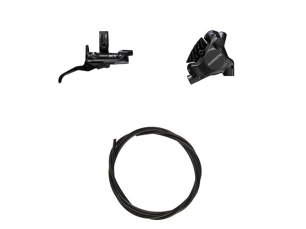 Shimano XT T805 - Hydraulisk bremsesæt til MTB E-Bike - Bag/højre - resin