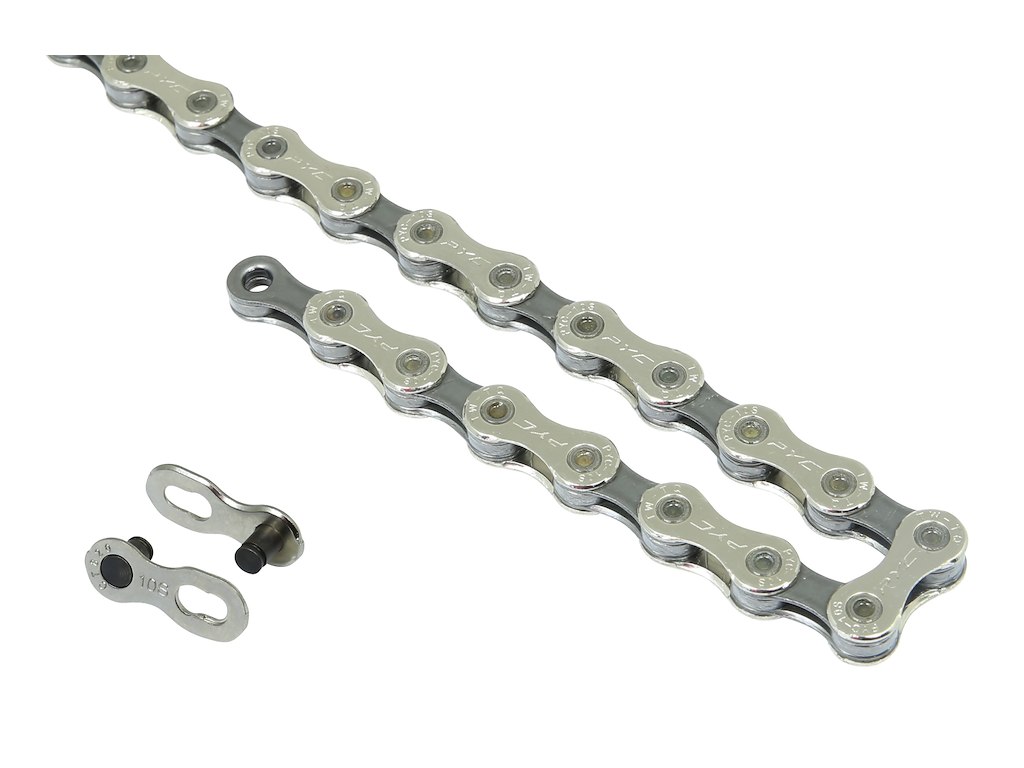 FORCE 10 speed kæde sølv med samleled