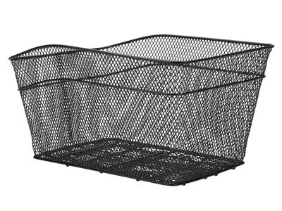 OnGear cykelkurv til bagagebærer - Sort - 42x32,5x25 cm (Large)
