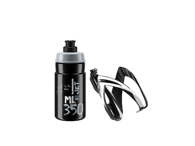 Elite Kit Ceo Jet 350 ml Flaske inkl. Flaskeholder Sort