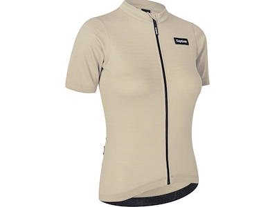 GripGrab Womens EXPLR Merinotech Jersey - Cykeltrøje - Korteærmer - Beige