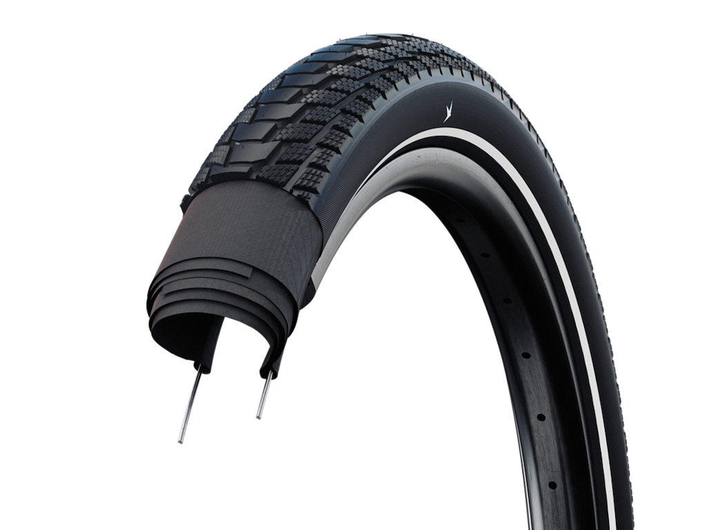 Schwalbe Motion Pick-Up Tråddæk 24x2,15 (55-507) E-50 Sort Refleks