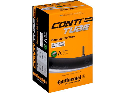 Continental 20 Slange 50/62-406/451 med 34mm auto ventil"