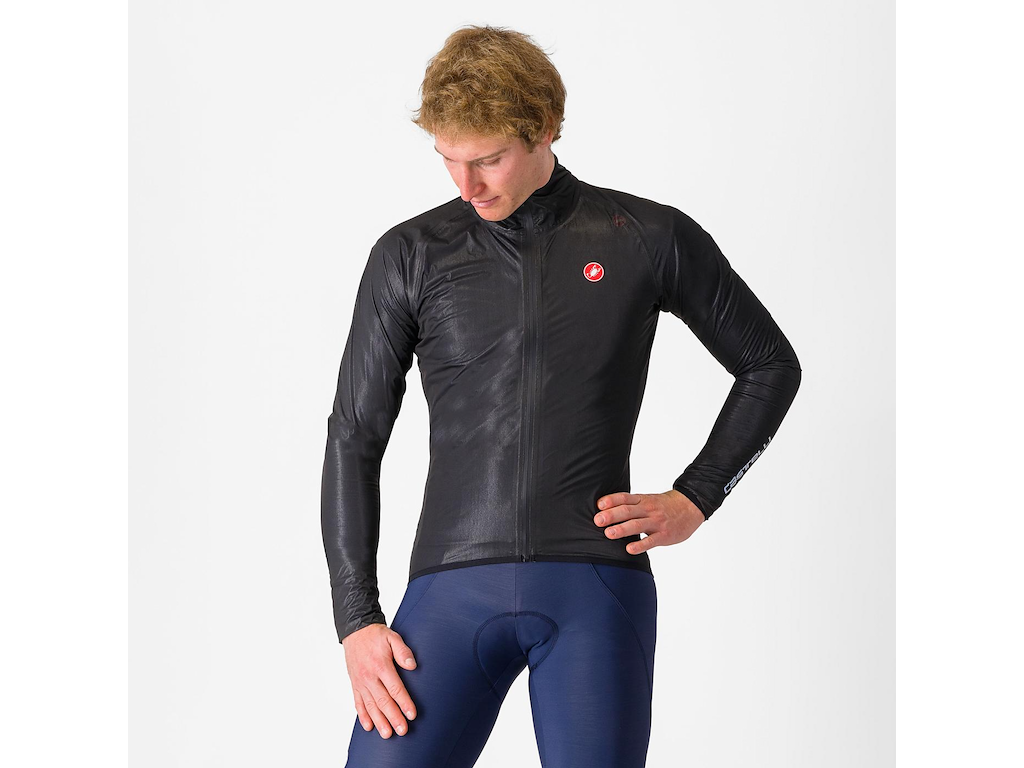 Castelli Squall Shell - Cykeljakke - Herre - Sort/Grå - Str. 2XL Castelli Squall Shell - Cykeljakke - Herre - Sort/Grå - Str. 2XL