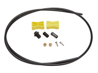 Shimano Bremseslange - model SM-BH90-JK-SSR - 1000mm lang - Sort