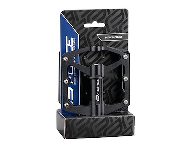 FORCE Steep 2 pedaler i aluminium - Sort
