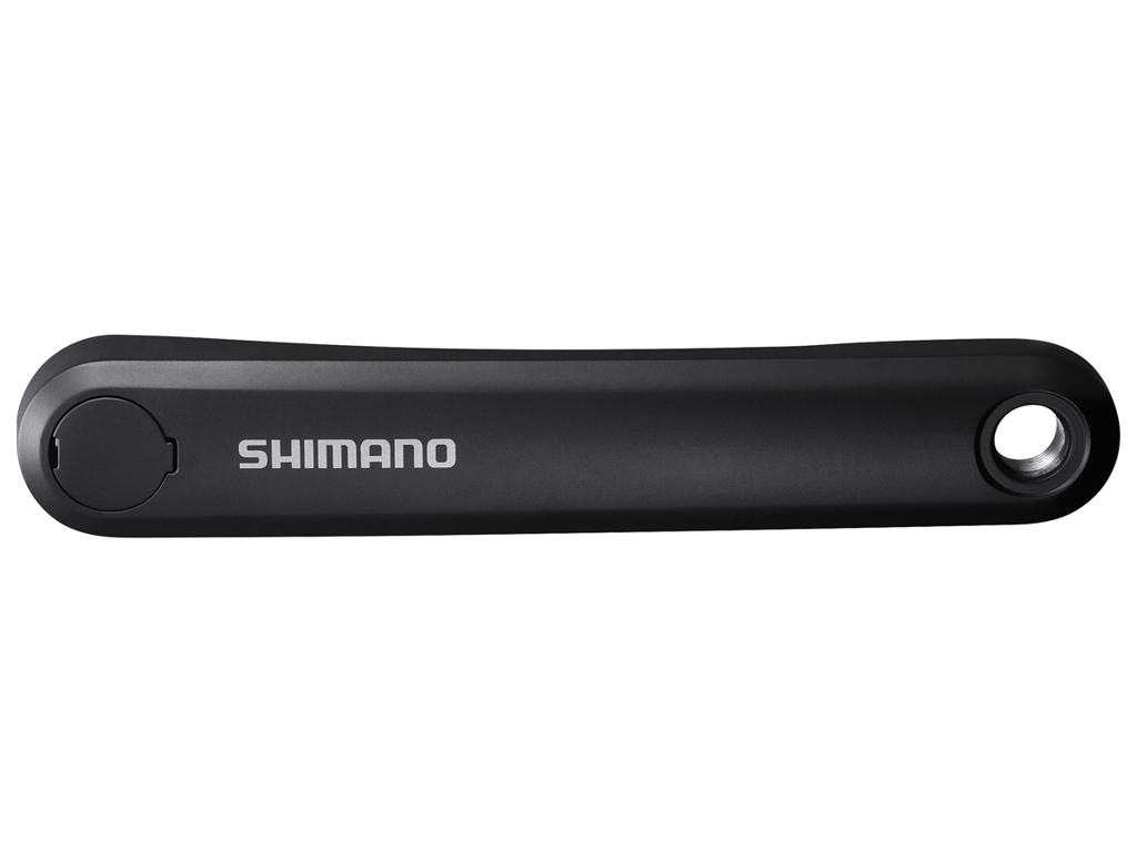 Shimano Steps - Pedalarm 175mm venstre - sort - Til firkantet krankaksel 