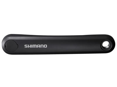 Shimano Steps - Pedalarm 175mm venstre - sort - Til firkantet krankaksel 