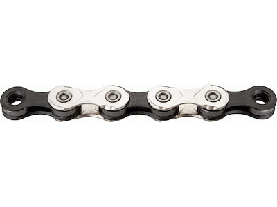 KMC kæde X11 118 led Sølv/sort