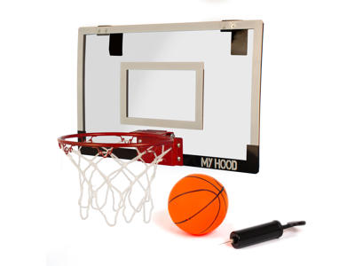 My Hood  - Minibasket med plade - Inklusiv bold og boldpumpe