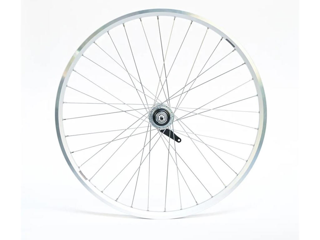 Connect Citybike Baghjul - 700C  - 1 Speed - ZAC2000 fælg - Fodbremse - Sølv