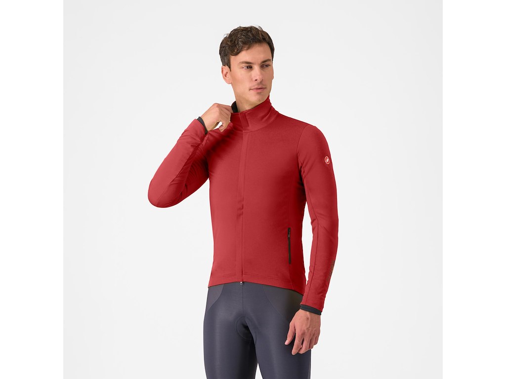 Castelli Alpha 150 Jacket - Cykeljakke - Herre - Garnet/Black - Str. M