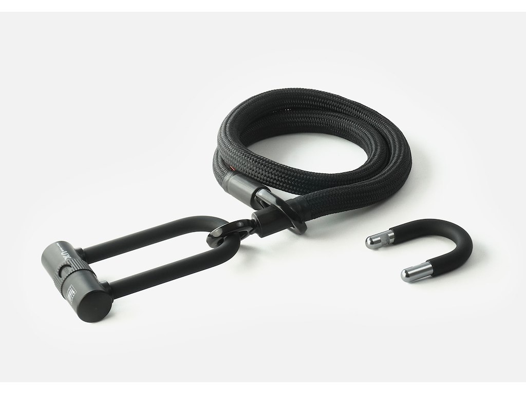 Texlock Eyelet M - Cykellås - Tekstillås - Sort -  Str. 120 cm