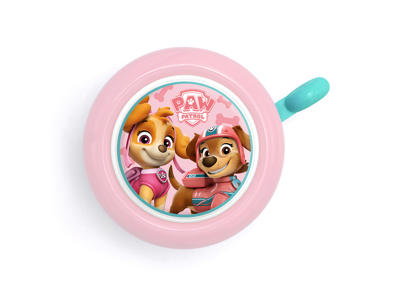 Seven - Paw Patrol - Ringeklokke til børnecykel - Pink -  Str. Ø55mm