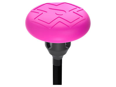 Muc-Off Tubeless Tag Holder  - Holder til Apple Airtag - Sort/Pink