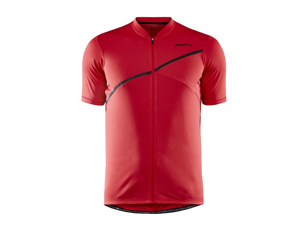 Craft Endur Logo Jersey - Korte ærmer - Herre - Rød - Str. S
