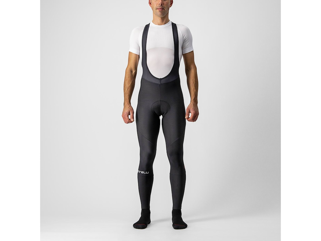 Castelli Entrata bibtights sort herre